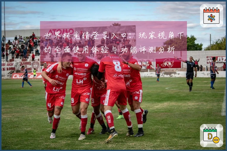 世界杯竞猜登录入口：玩家视角下的全面使用体验与功能评测分析