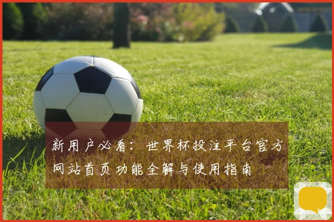 新用户必看：世界杯投注平台官方网站首页功能全解与使用指南